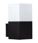 Outdoor wall lamps - Abruzzo Outdoor Wall lamp IP54 Black Nicolo E27 16cm ABR-KZN-E27 - product 1