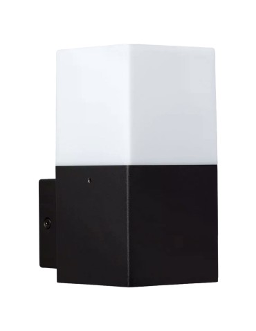 Abruzzo Outdoor Wall lamp IP54 Black Nicolo E27 16cm ABR-KZN-E27