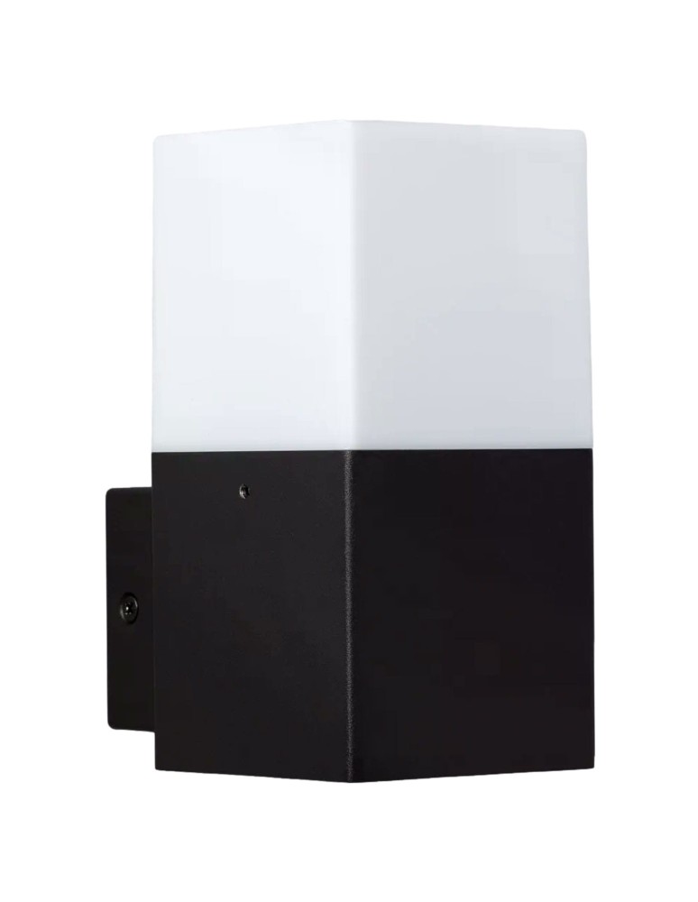 Outdoor wall lamps - Abruzzo Outdoor Wall lamp IP54 Black Nicolo E27 16cm ABR-KZN-E27 - product kolory-swiatla.pl 1