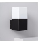 Outdoor wall lamps - Abruzzo Outdoor Wall lamp IP54 Black Nicolo E27 16cm ABR-KZN-E27 - product 2
