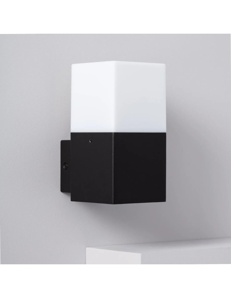 Outdoor wall lamps - Abruzzo Outdoor Wall lamp IP54 Black Nicolo E27 16cm ABR-KZN-E27 - product kolory-swiatla.pl 2