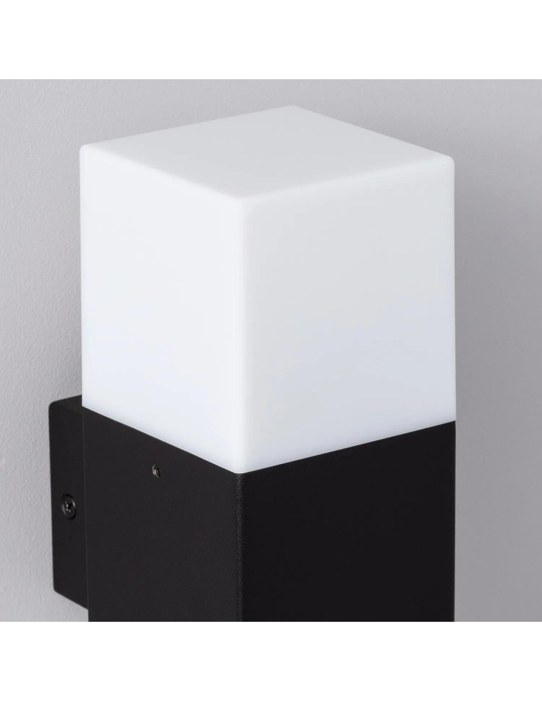 Outdoor wall lamps - Abruzzo Outdoor Wall lamp IP54 Black Nicolo E27 16cm ABR-KZN-E27 - product kolory-swiatla.pl 5