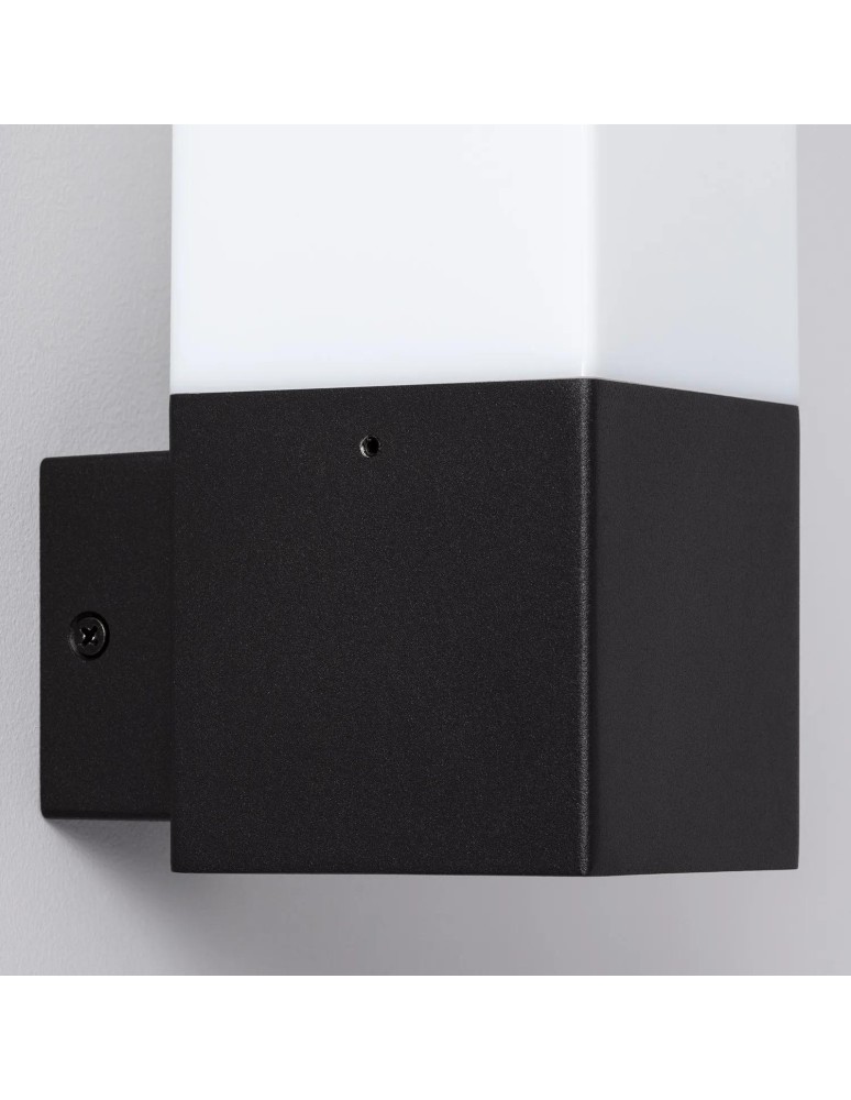 Outdoor wall lamps - Abruzzo Outdoor Wall lamp IP54 Black Nicolo E27 16cm ABR-KZN-E27 - product kolory-swiatla.pl 7