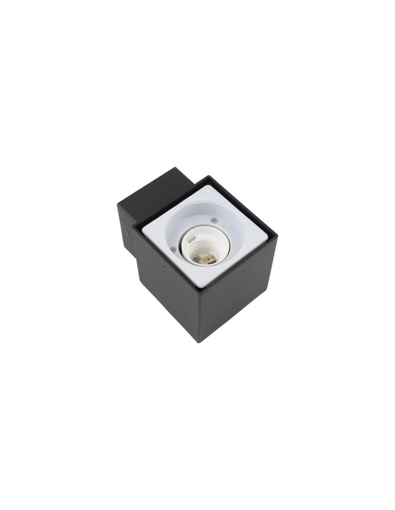 Outdoor wall lamps - Abruzzo Outdoor Wall lamp IP54 Black Nicolo E27 16cm ABR-KZN-E27 - product kolory-swiatla.pl 9