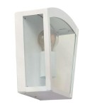 Outdoor wall lamps - Abruzzo Outdoor Wall lamp White IP44 Paolo E27 24cm ABR-KZN-B-E27 - product 1
