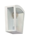 View Abruzzo Outdoor Wall lamp White IP44 Paolo E27 24cm ABR-KZN-B-E27