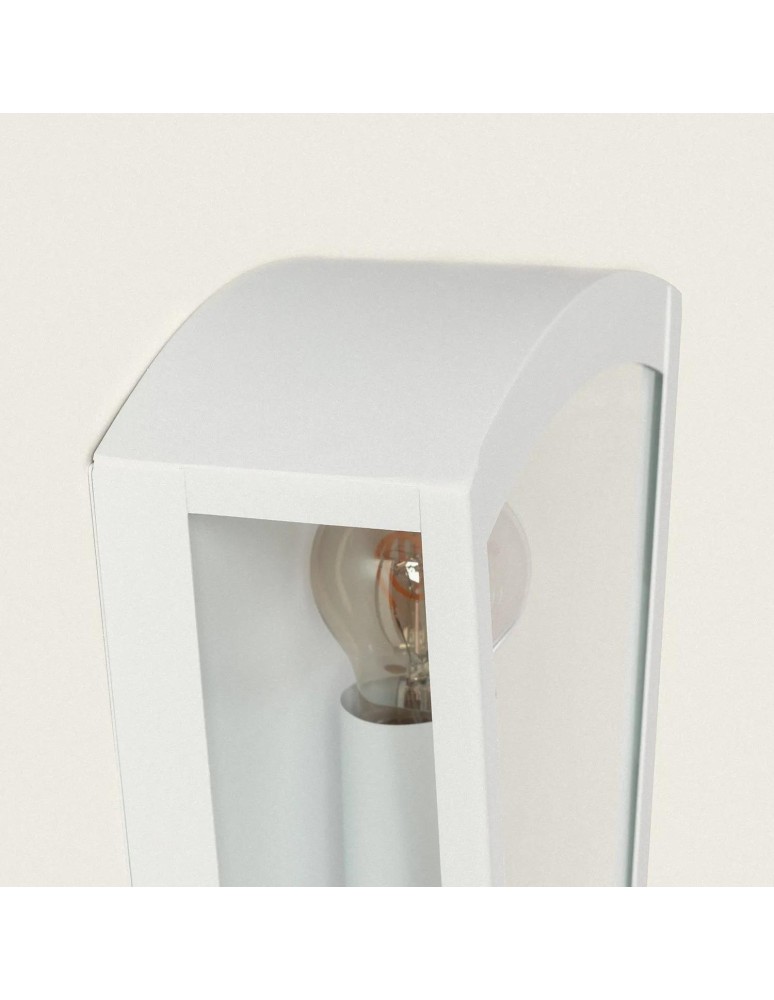 Outdoor wall lamps - Abruzzo Outdoor Wall lamp White IP44 Paolo E27 24cm ABR-KZN-B-E27 - product kolory-swiatla.pl 3