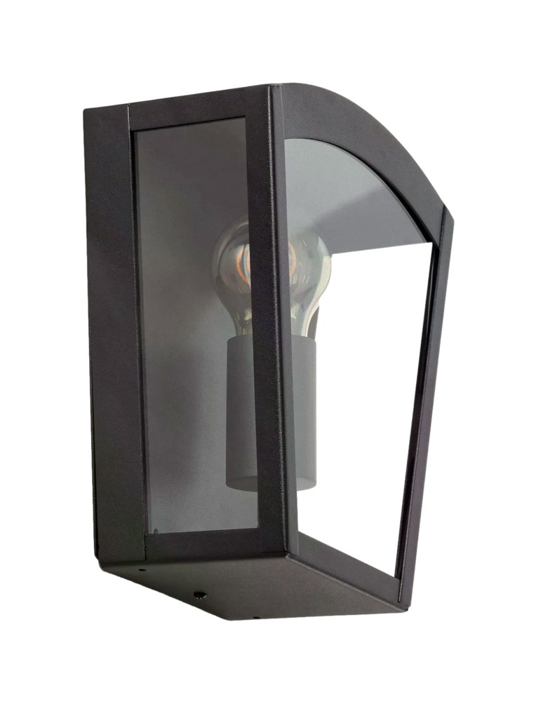 Outdoor wall lamps - Abruzzo Outdoor Wall lamp Black Classic IP44 Paolo E27 24cm ABR-KZN-C-E27 - product kolory-swiatla.pl 1