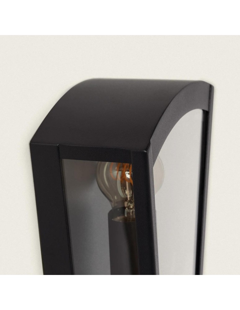 Abruzzo Kinkiet Ścienny zewnętrzny Czarny Klasyczny IP44 Paolo E27 24cm ABR-KZN-C-E27