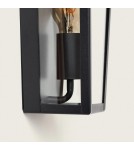 Abruzzo Kinkiet Ścienny zewnętrzny Czarny Klasyczny IP44 Paolo E27 24cm ABR-KZN-C-E27