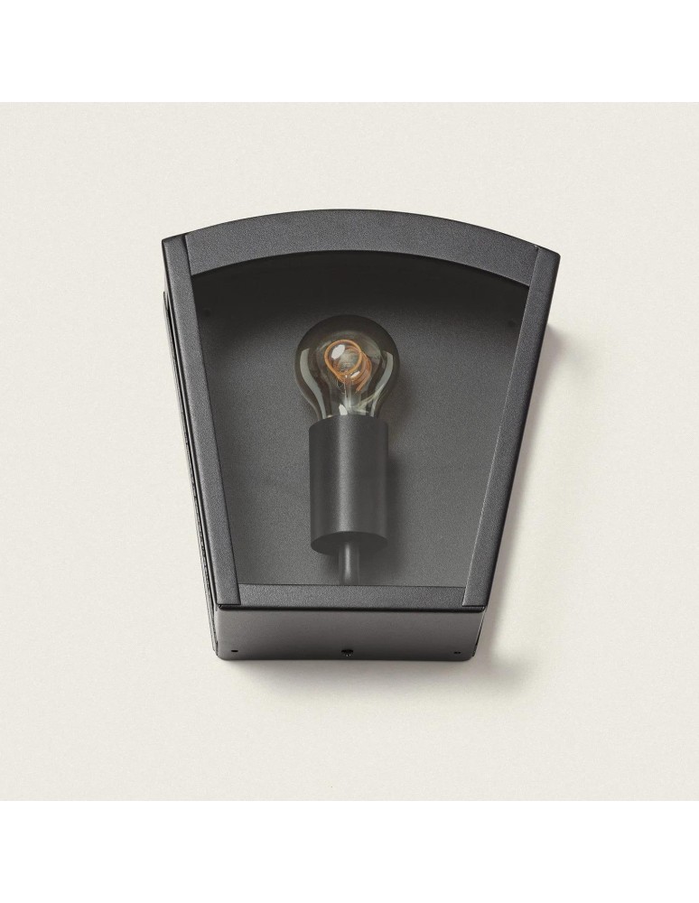 Abruzzo Kinkiet Ścienny zewnętrzny Czarny Klasyczny IP44 Paolo E27 24cm ABR-KZN-C-E27