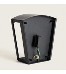 Abruzzo Kinkiet Ścienny zewnętrzny Czarny Klasyczny IP44 Paolo E27 24cm ABR-KZN-C-E27