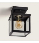 Outdoor ceiling lamps - Abruzzo Outdoor Ceiling Black Classic IP44 Pietro E27 22cm ABR-KZKP-E27 - product 2