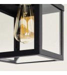 Outdoor ceiling lamps - Abruzzo Outdoor Ceiling Black Classic IP44 Pietro E27 22cm ABR-KZKP-E27 - product 3