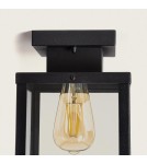 Outdoor ceiling lamps - Abruzzo Outdoor Ceiling Black Classic IP44 Pietro E27 22cm ABR-KZKP-E27 - product 4