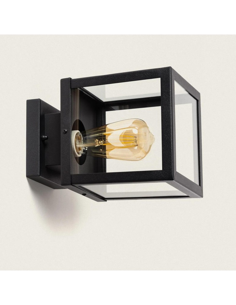 Outdoor ceiling lamps - Abruzzo Outdoor Ceiling Black Classic IP44 Pietro E27 22cm ABR-KZKP-E27 - product kolory-swiatla.pl 5
