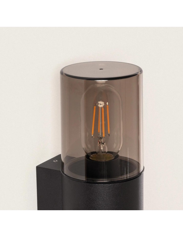 Abruzzo Kinkiet Ścienny zewnętrzny Góra/dół Czarny Klasyczny Pietro 2xE27 30cm ABR-KZP-2XE27