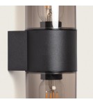 Abruzzo Kinkiet Ścienny zewnętrzny Góra/dół Czarny Klasyczny Pietro 2xE27 30cm ABR-KZP-2XE27