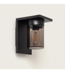 Abruzzo Kinkiet zewnętrzny Czarny Klasyczny Pietro E27 17cm ABR-KZP2-E27