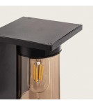 Abruzzo Kinkiet zewnętrzny Czarny Klasyczny Pietro E27 17cm ABR-KZP2-E27