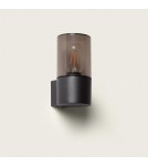 Outdoor wall lamps - Abruzzo Outdoor Wall lamp Black Pietro E2718cm ABR-KZP3-E27 - product 2