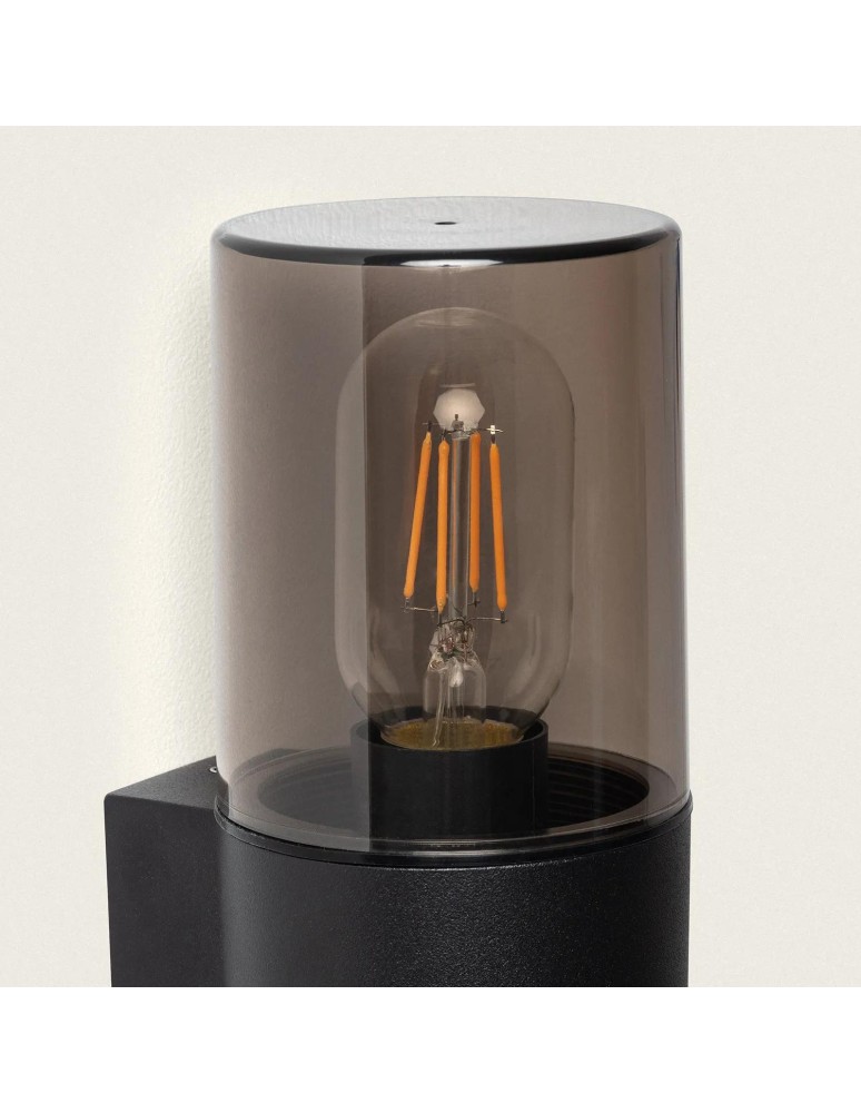 Abruzzo Kinkiet Ścienny zewnętrzny Czarny Pietro E2718cm ABR-KZP3-E27