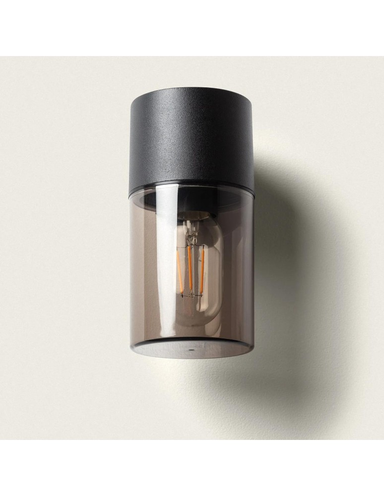 Abruzzo Kinkiet Ścienny zewnętrzny Czarny Pietro E2718cm ABR-KZP3-E27