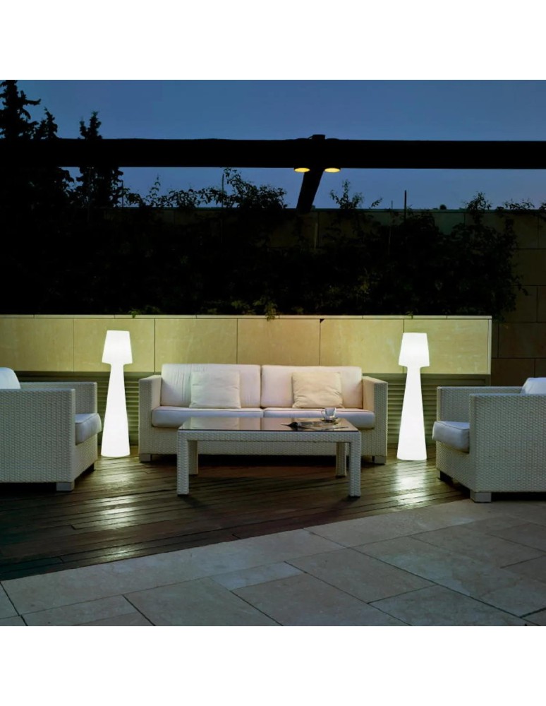 Standing garden lamps - Abruzzo Outdoor Floor Lamp IP65 110CM T8 Gardena ABR-LPZK-T8. - product kolory-swiatla.pl 3