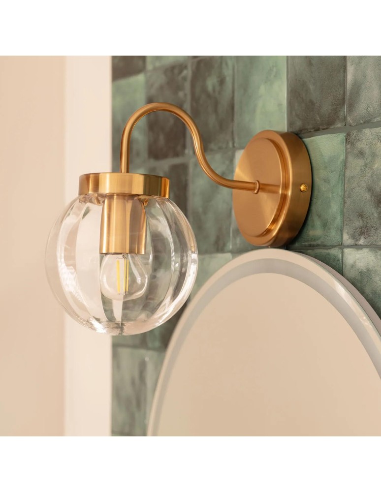 Outdoor wall lamps - Abruzzo Outdoor gold classic wall lamp Simone E27 ABR-KZS-E27 - product kolory-swiatla.pl 5