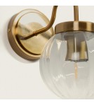 Abruzzo Kinkiet zewnętrzny złoty klasyczny Simone E27 ABR-KZS-E27