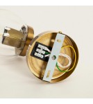 Outdoor wall lamps - Abruzzo Outdoor gold classic wall lamp Simone E27 ABR-KZS-E27 - product 8