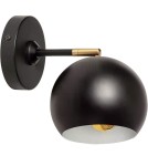 Wall lamps - Abruzzo Gold-black wall lamp Stefano E27 ABR-KWS-E27 - product 1