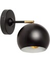 View Abruzzo Gold-black wall lamp Stefano E27 ABR-KWS-E27