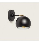 Wall lamps - Abruzzo Gold-black wall lamp Stefano E27 ABR-KWS-E27 - product 2