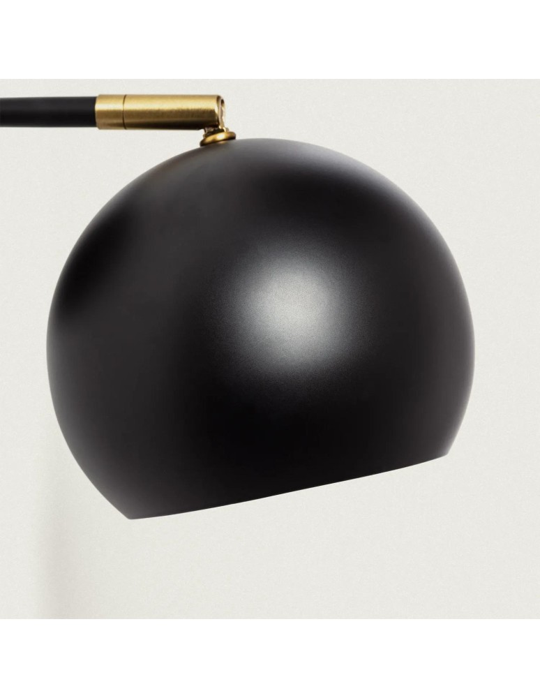 Wall lamps - Abruzzo Gold-black wall lamp Stefano E27 ABR-KWS-E27 - product kolory-swiatla.pl 6