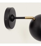 Wall lamps - Abruzzo Gold-black wall lamp Stefano E27 ABR-KWS-E27 - product 7