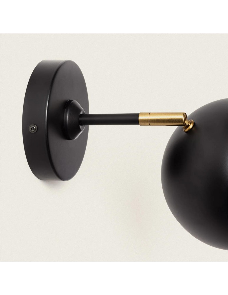 Wall lamps - Abruzzo Gold-black wall lamp Stefano E27 ABR-KWS-E27 - product kolory-swiatla.pl 7