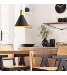 Pendant lamps - Abruzzo Gold-Black Salvatore E27 Pendant Lamp ABR-KWSZ-E27 - product 3