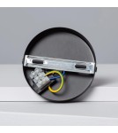 Abruzzo Lampa Wisząca złoto-czarna Salvatore E27 ABR-KWSZ-E27