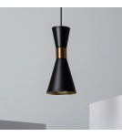 Pendant lamps - Abruzzo Gold/Black Salvatore Variant E27 Pendant Lamp ABR-KWSZ2-E27 - product 2