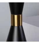 Pendant lamps - Abruzzo Gold/Black Salvatore Variant E27 Pendant Lamp ABR-KWSZ2-E27 - product 7