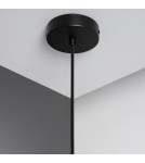 Abruzzo Lampa Wisząca złoto-czarna Salvatore Variant E27 ABR-KWSZ2-E27