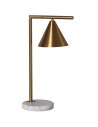View Abruzzo Valentino Gold Table Lamp E27 45cm ABR-LSV-E27
