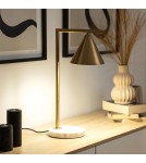 Abruzzo Lampka Stołowa Złota Valentino E27 45cm ABR-LSV-E27