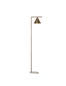 Abruzzo Lampka Podłogowa Złota Valentino E27 150cm ABR-LPV-E27