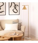 Abruzzo Lampka Podłogowa Złota Valentino E27 150cm ABR-LPV-E27