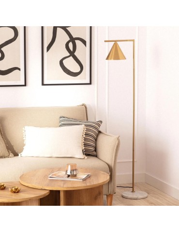 Abruzzo Lampka Podłogowa Złota Valentino E27 150cm ABR-LPV-E27 - produkt 2