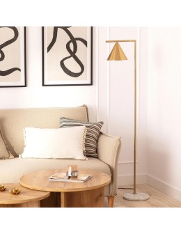 Abruzzo Lampka Podłogowa Złota Valentino E27 150cm ABR-LPV-E27 - produkt 2