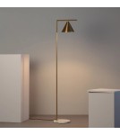 Abruzzo Lampka Podłogowa Złota Valentino E27 150cm ABR-LPV-E27