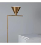 Abruzzo Lampka Podłogowa Złota Valentino E27 150cm ABR-LPV-E27